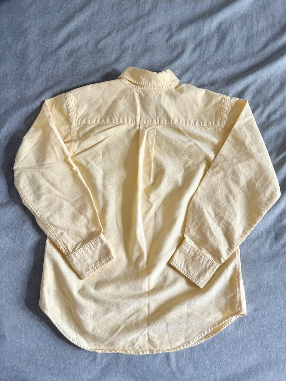 Ralph Lauren Kids Classic Button-Down Oxford Shirt Yellow Size 8 Preppy Designer